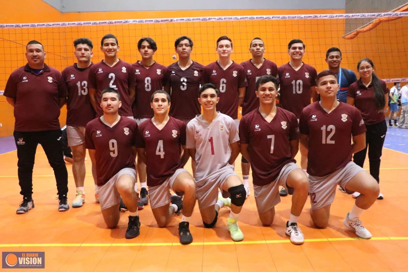 Clasifican dos equipos michoacanos de voleibol a Juegos Nacionales 2022