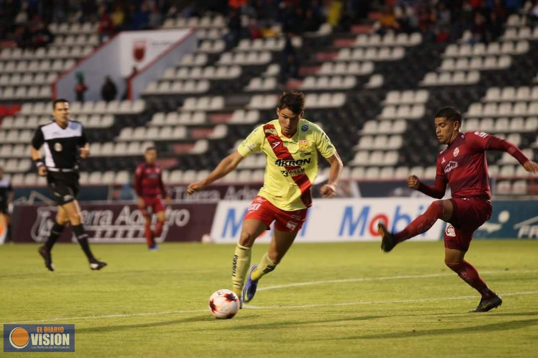 Atlético Morelia empata con Mineros en el juego de ida en los Cuartos de Final