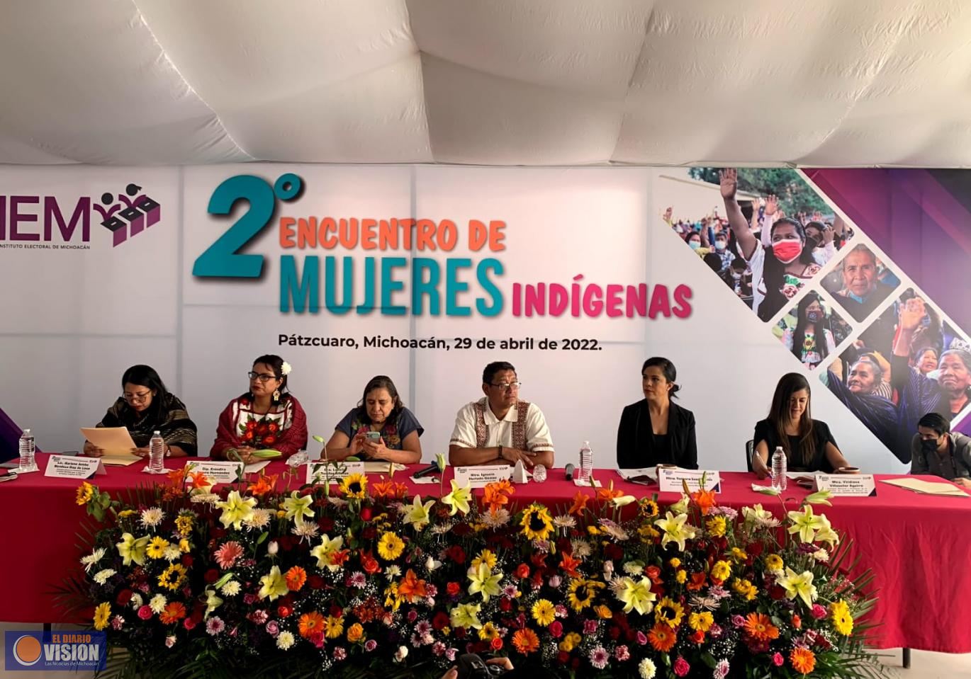 No están solas, TEEM atiende a Mujeres Indígenas:Magistrada Alma Bahena 