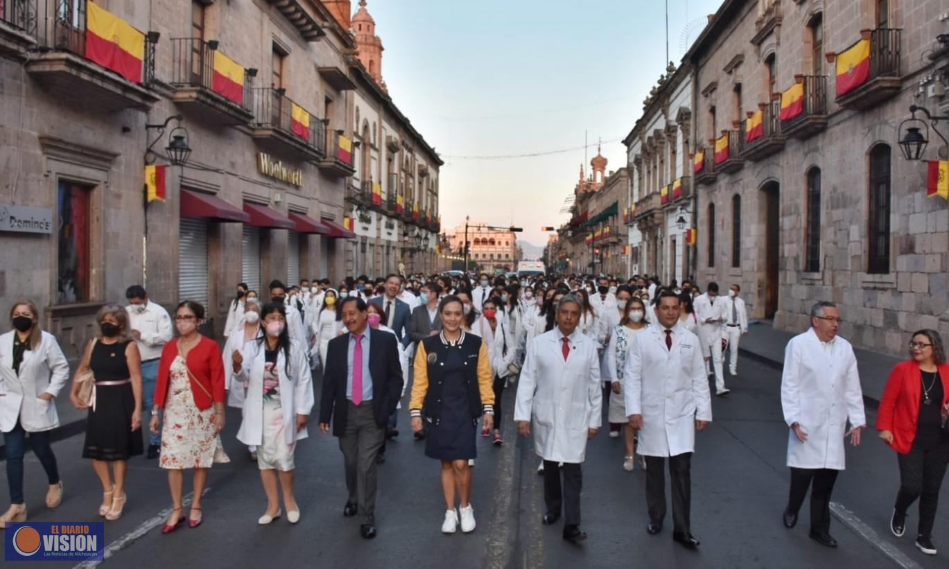 UMSNH conmemora el CXCII Aniversario de la Facultad de Medicina 