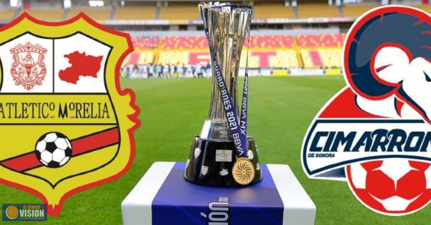 Hoy se jugará el primer capítulo de la Final entre Atlético Morelia y Cimarrones