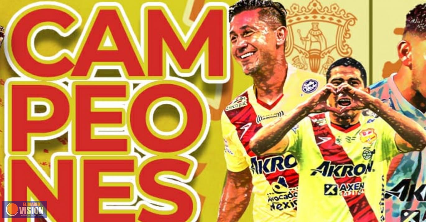 Atlético Morelia es Campeón en la Liga Expansión MX