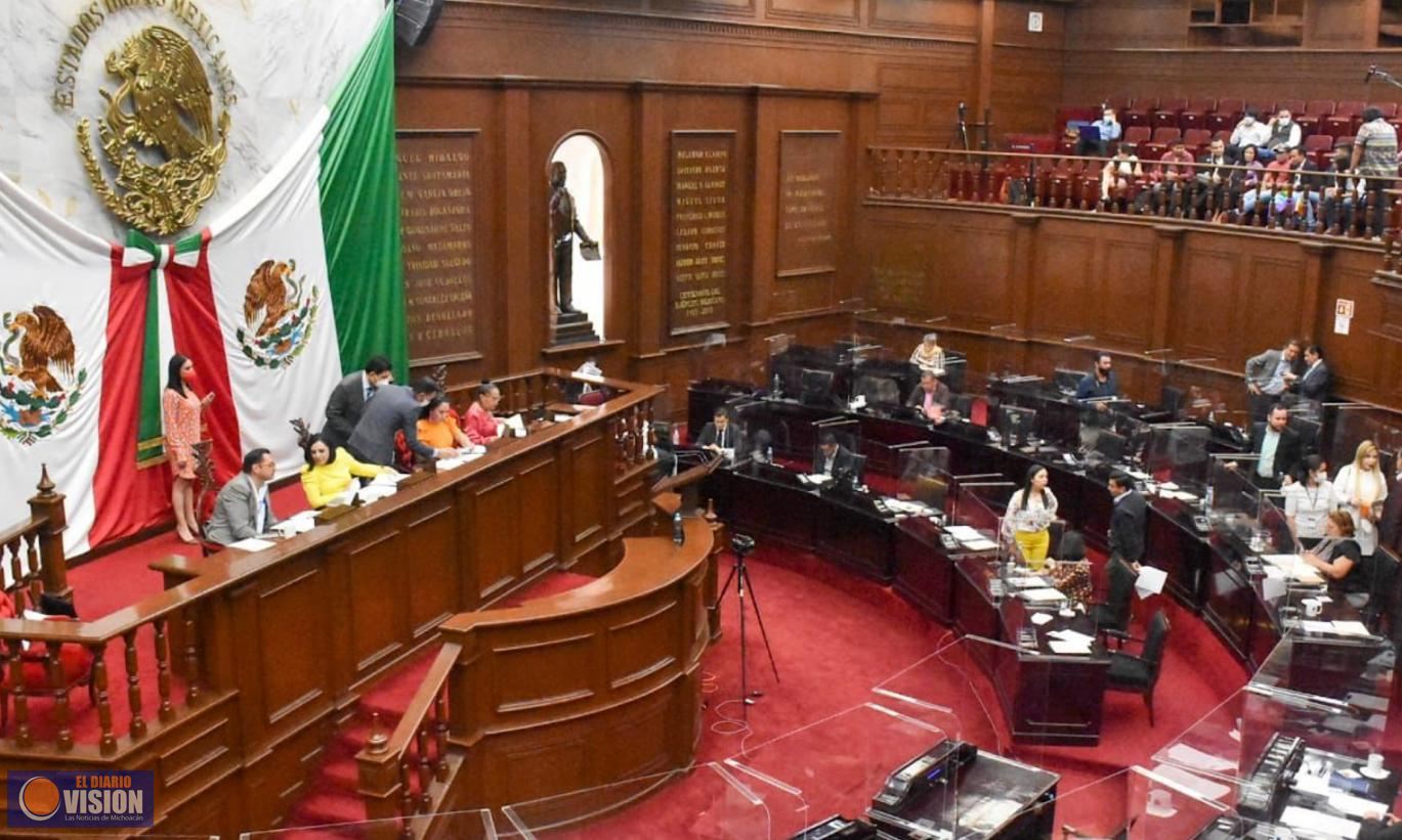 Congreso de Michoacán aprueba reestructuración de comités