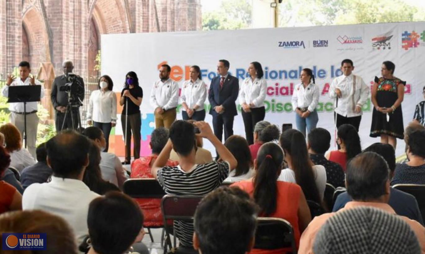 Congreso de Michoacán organiza 1er Foro para Atención a Personas con Discapacidad