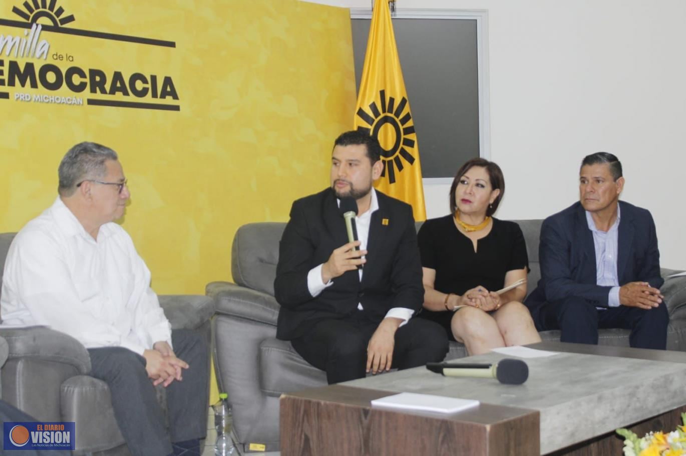 Organiza PRD Michoacán el panel “Encuentro de Generaciones” 