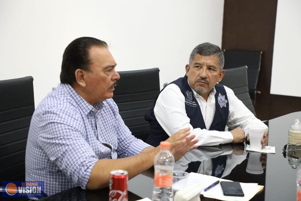 Titular de la SSP refuerza los operativos en Contepec, Epitacio Huerta y Maravatío