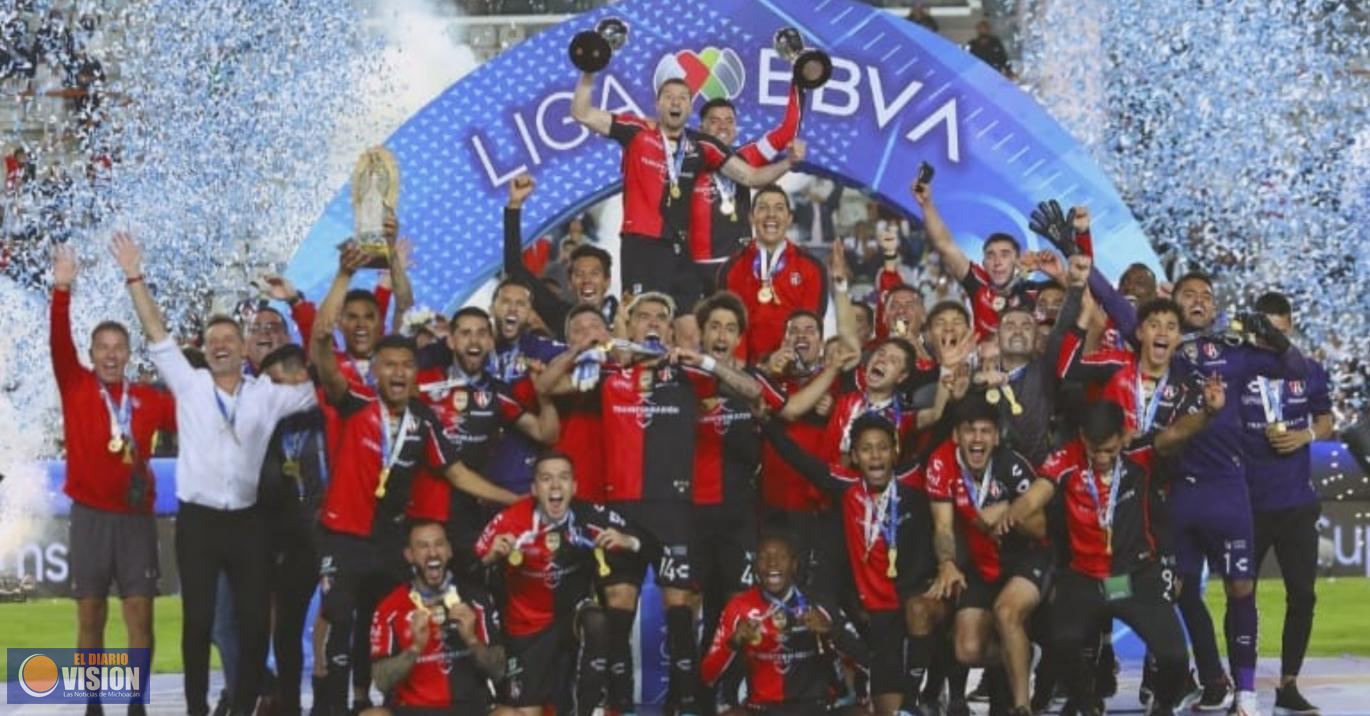 Atlas es Bicampeón de la Liga MX