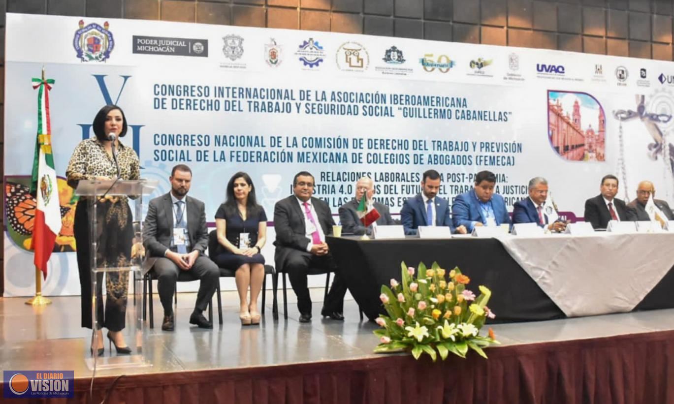 Congreso de Michoacán, comprometido con el nuevo sistema de justicia laboral