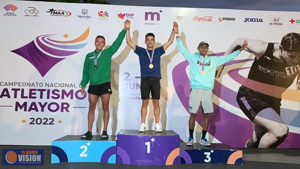 El michoacano Ever Palma logra su boleto al Campeonato Mundial de Atletismo