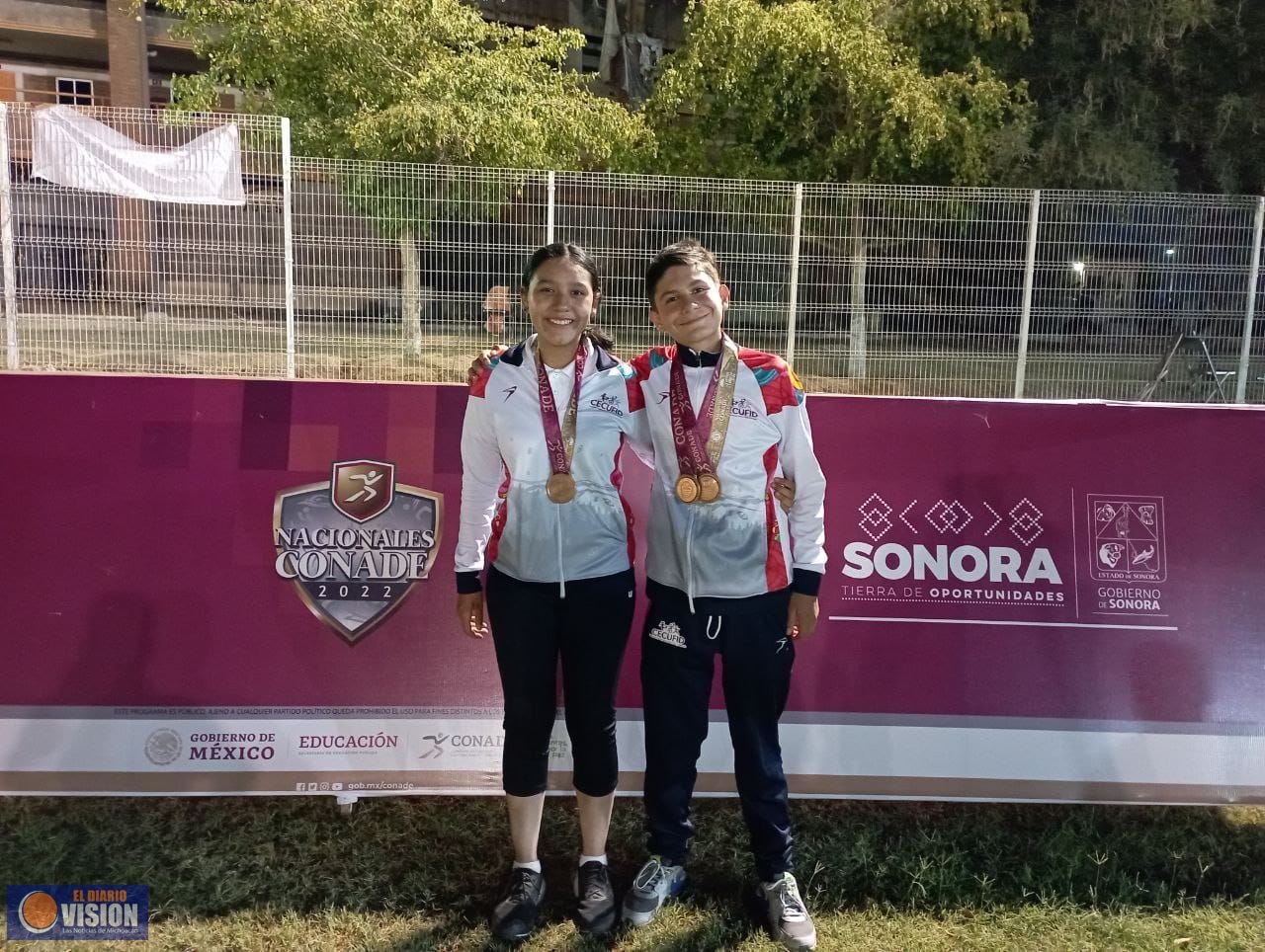 Conquista tiro con arco medallas para Michoacán en los Juegos Nacionales Conade 2022