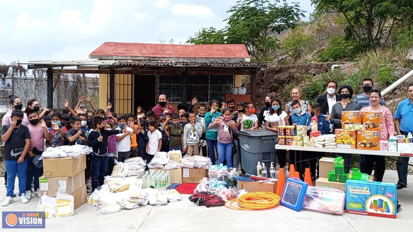 SEE inicia entrega de materiales a 50 escuelas en Morelia