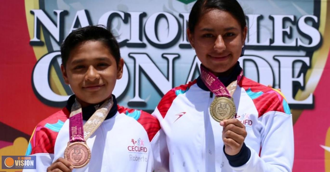 Michoacán gana oro, plata y bronce en los Nacionales Conade 2022