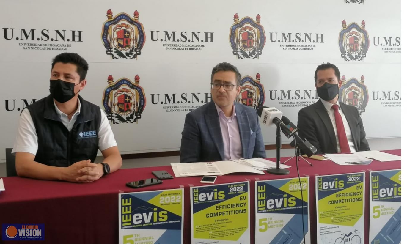 UMSNH anuncia Congreso Internacional de Vehículos Eléctricos