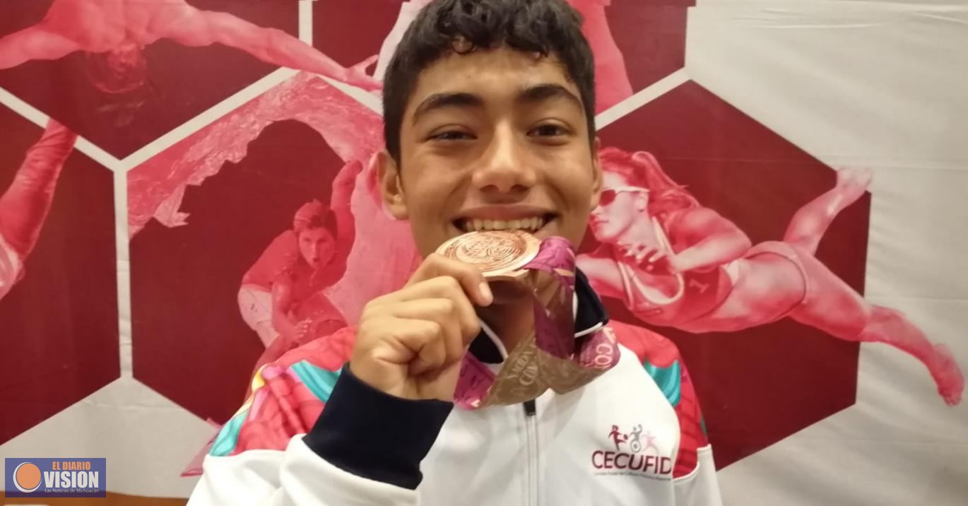 Suma Michoacán bronce en el arranque del karate en los Juegos Nacionales Conade 2022