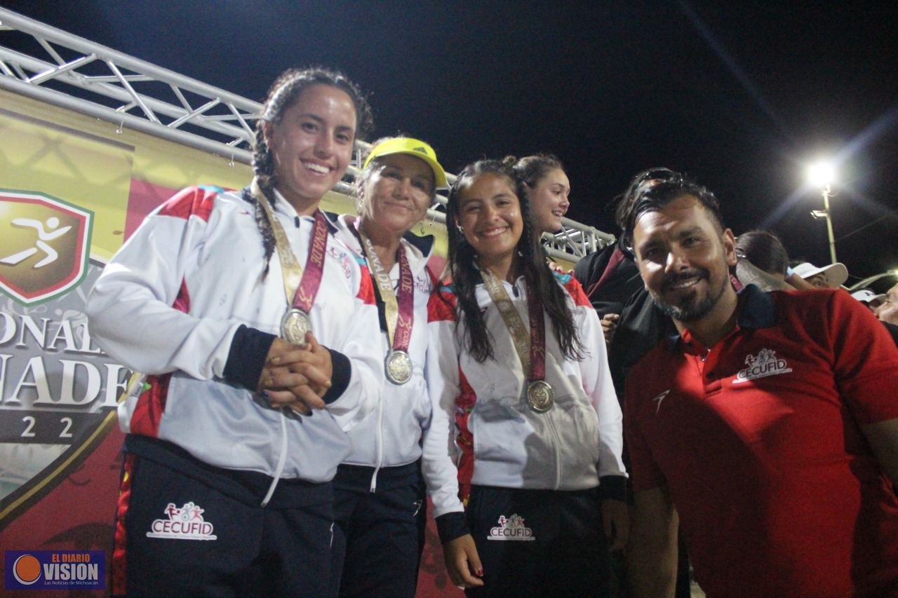 Conquista Michoacán seis medallas más en los Nacionales Conade 2022