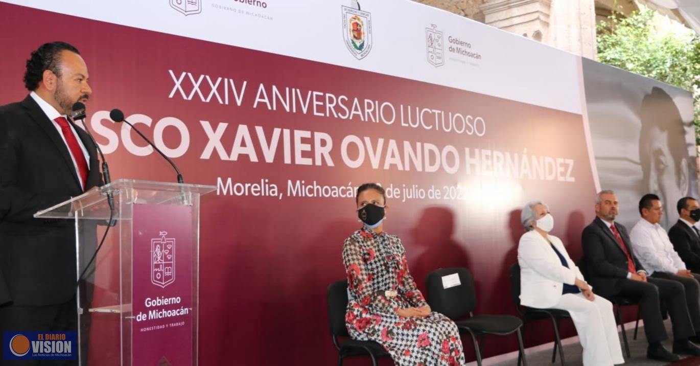 34 años de recorrido democrático en México, representados en Xavier Ovando:Presidente TEEM