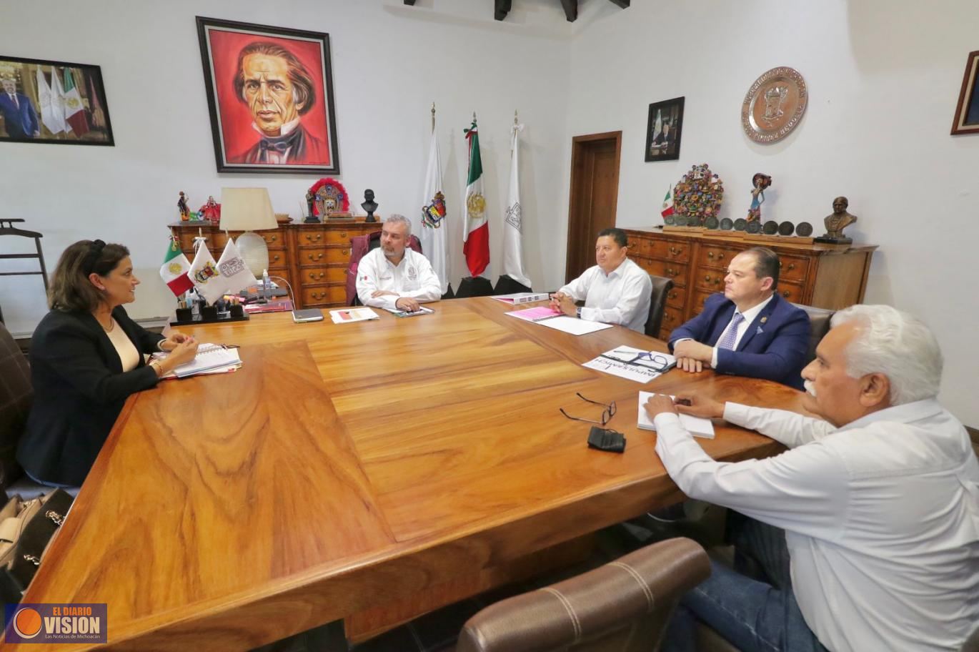 Bedolla convoca a delegados de Diconsa y Segalmex a fortalecer la economía popular