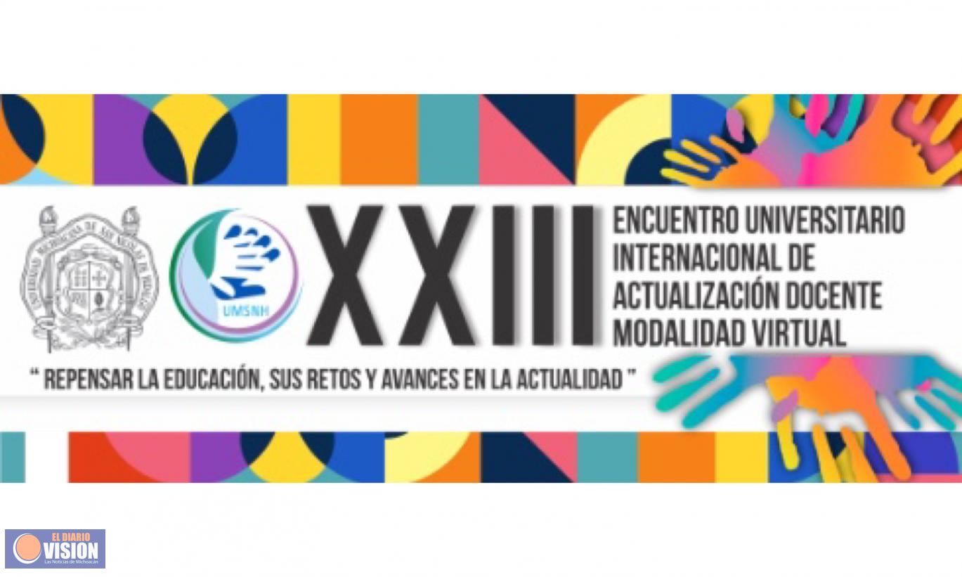 Alista UMSNH XXIII Encuentro Universitario Internacional 