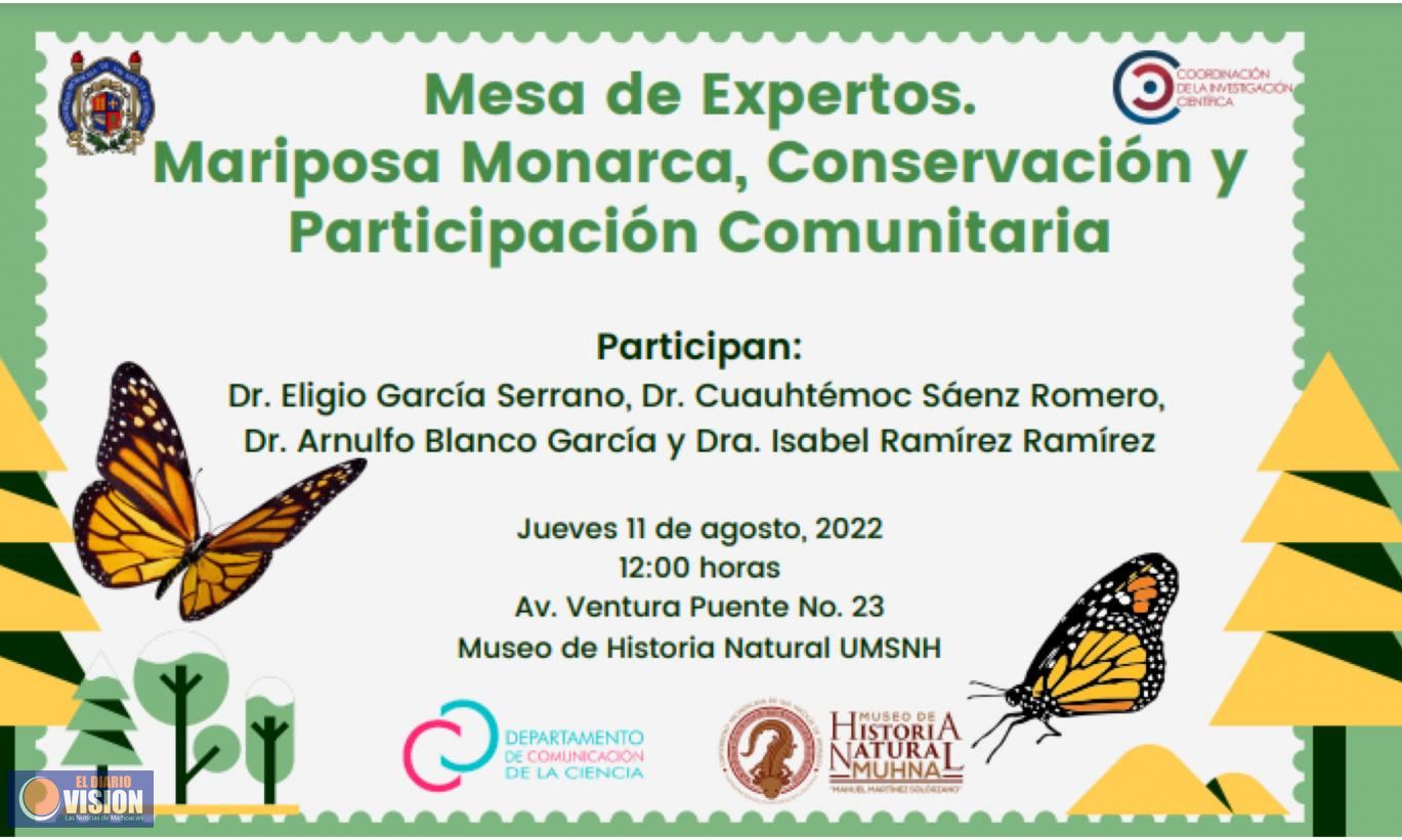 Conservación de la mariposa monarca, tema de análisis en la UMSNH