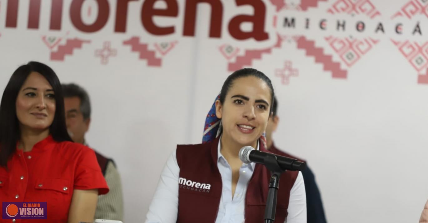 En Michoacán demostramos organización, unión y fortaleza para consolidar la 4T: Morena