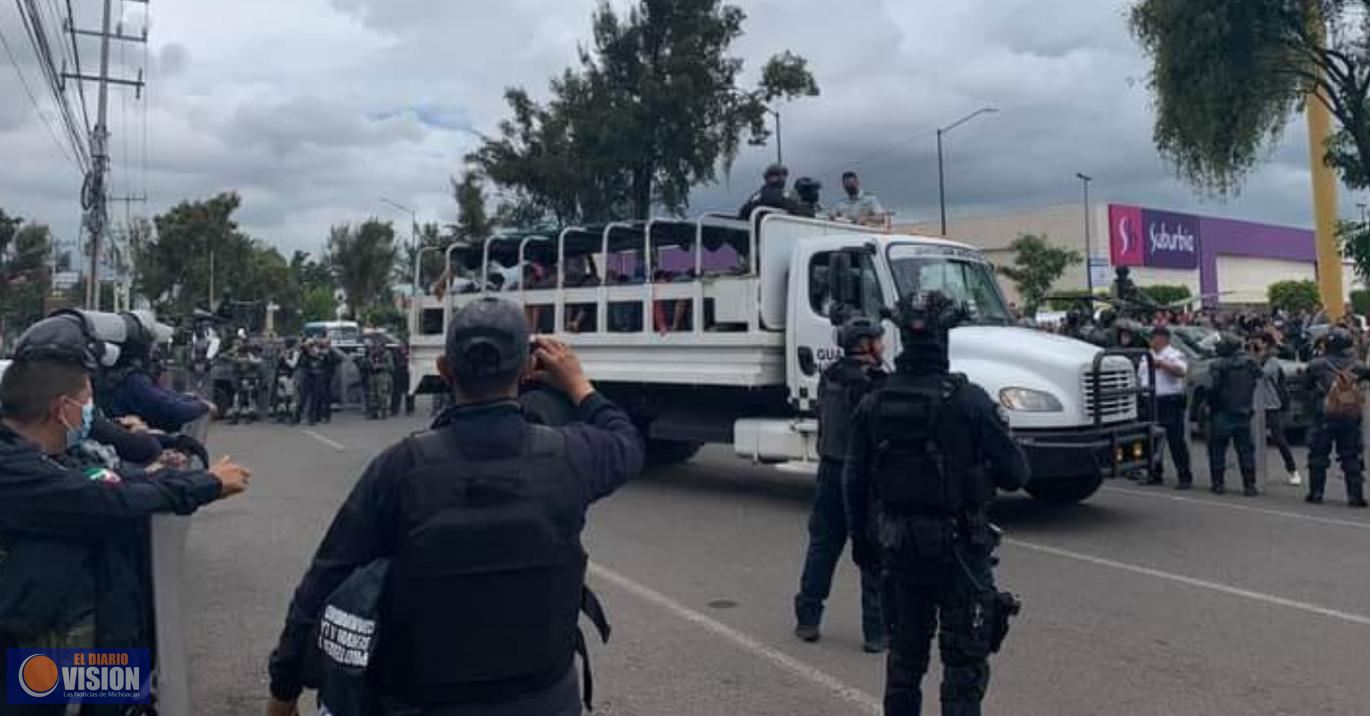 Vinculación a proceso de 167 detenidos en Uruapan abona a la paz en Michoacán: Gobierno del Estado