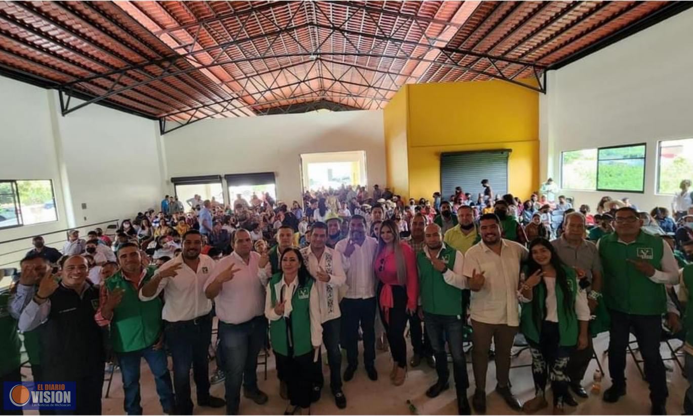 Fortalece Partido Verde sus estructuras en más de 70 municipios