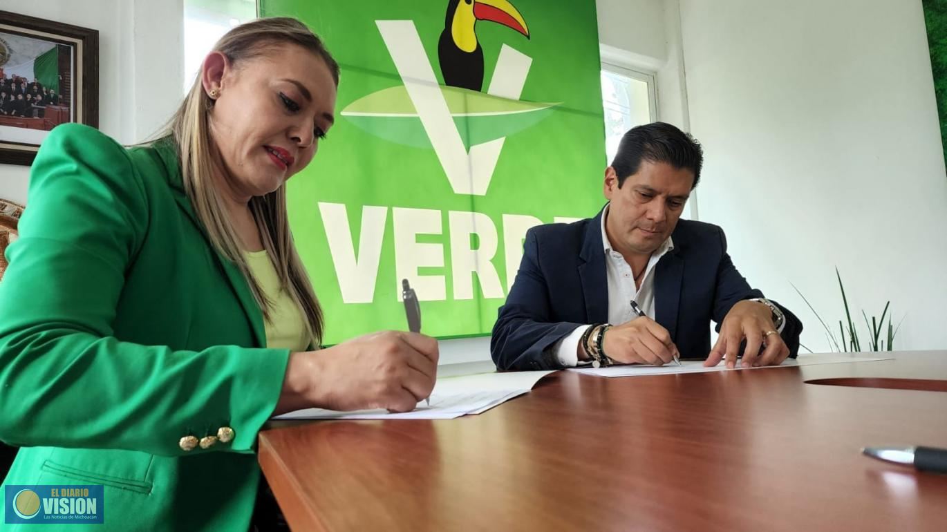 Partido Verde Michoacán y Universidad Magno Americana signan convenio de colaboración