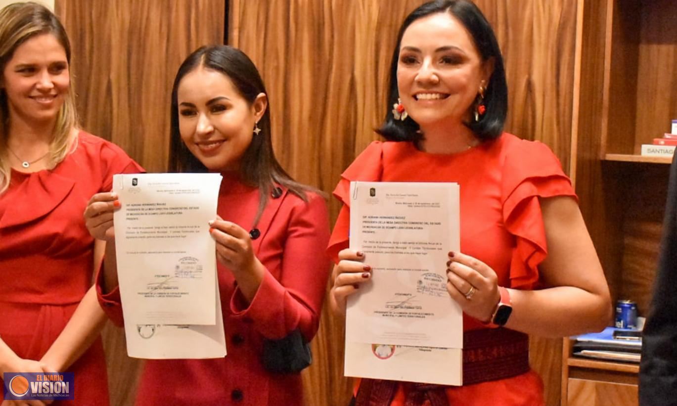 Resultados palpables para Michoacán con el trabajo del GPPRI: Gloria Tapia