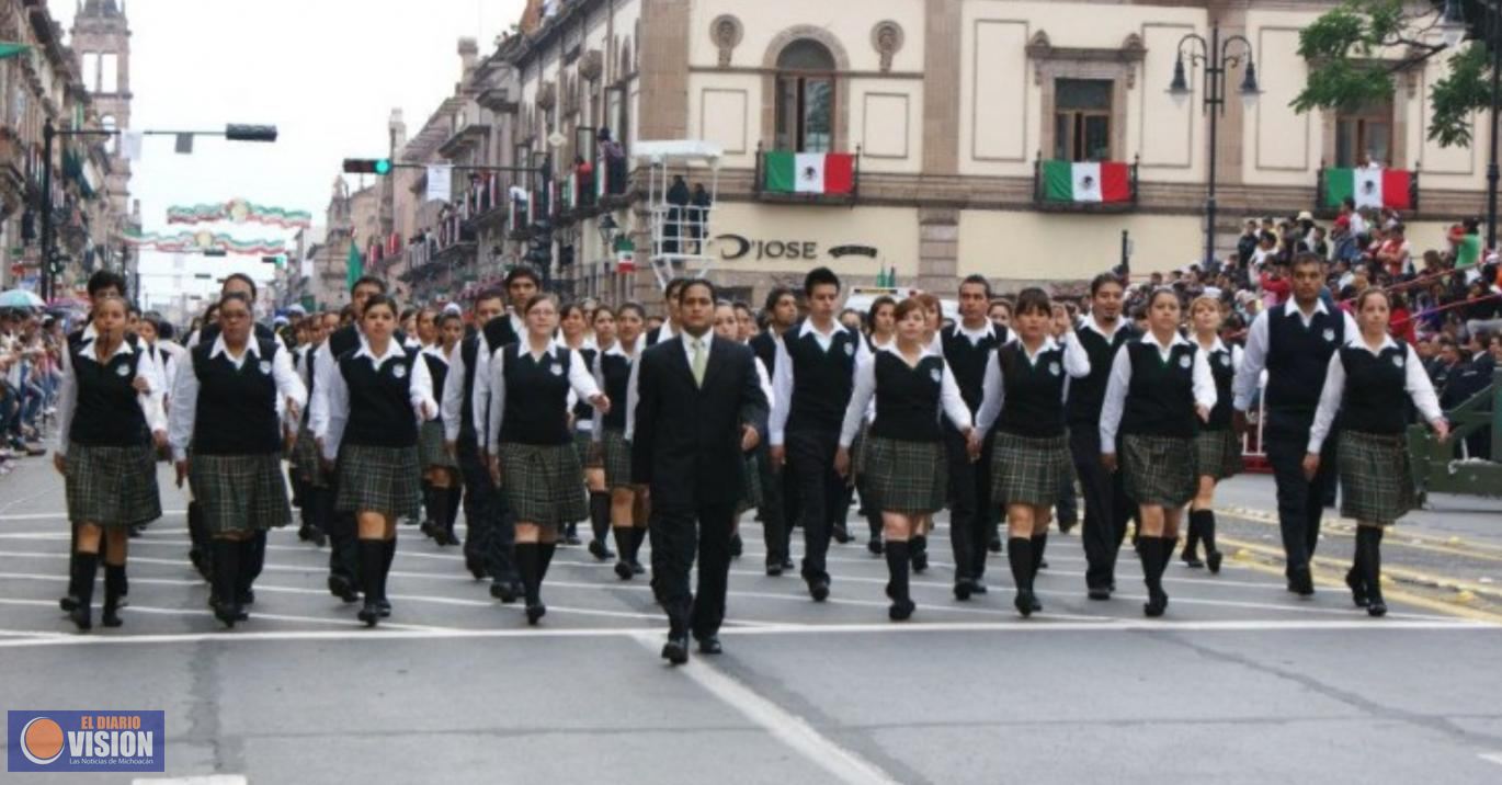 Alista SEE participación de alumnos para desfile del 16 de Septiembre