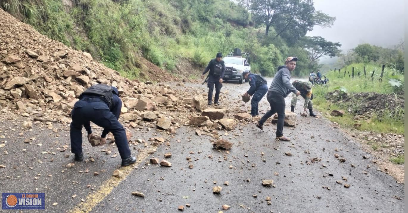 Sin pérdida de vidas humanas, saldo del sismo en Michoacán: gobiernos evaluan daños materiales