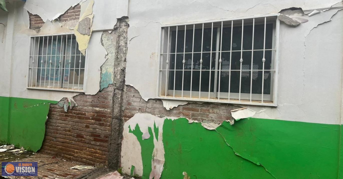 Atiende SEE registro de 193 escuelas con daños por sismo