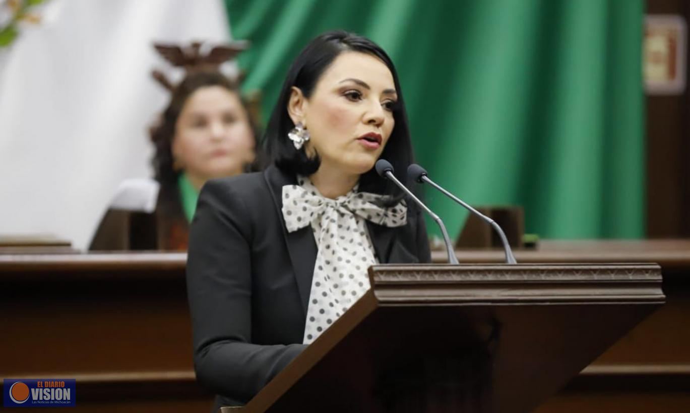 Congreso de Michoacán avanza en materia de feminicidios: Adriana Hernández