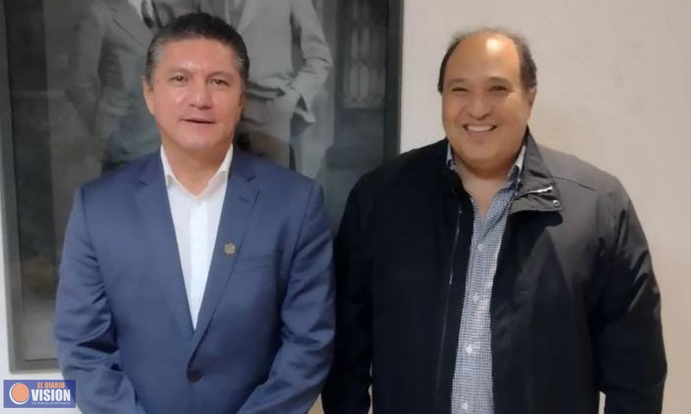 Cárdenas Navarro y Cárdenas Batel se reencuentran a favor de la gestión de la UMSNH 