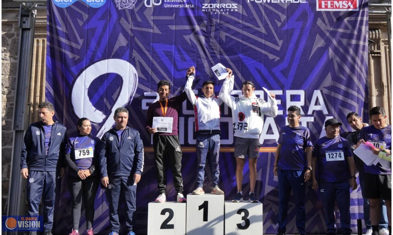 UMSNH celebra exitosa carrera atlética 