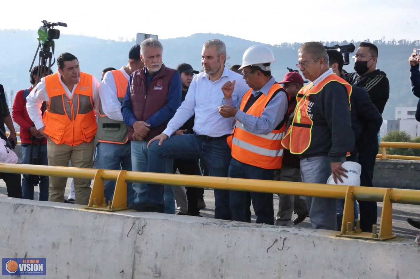 Apertura Gobernador puente elevado del distribuidor vial de salida Mil Cumbres