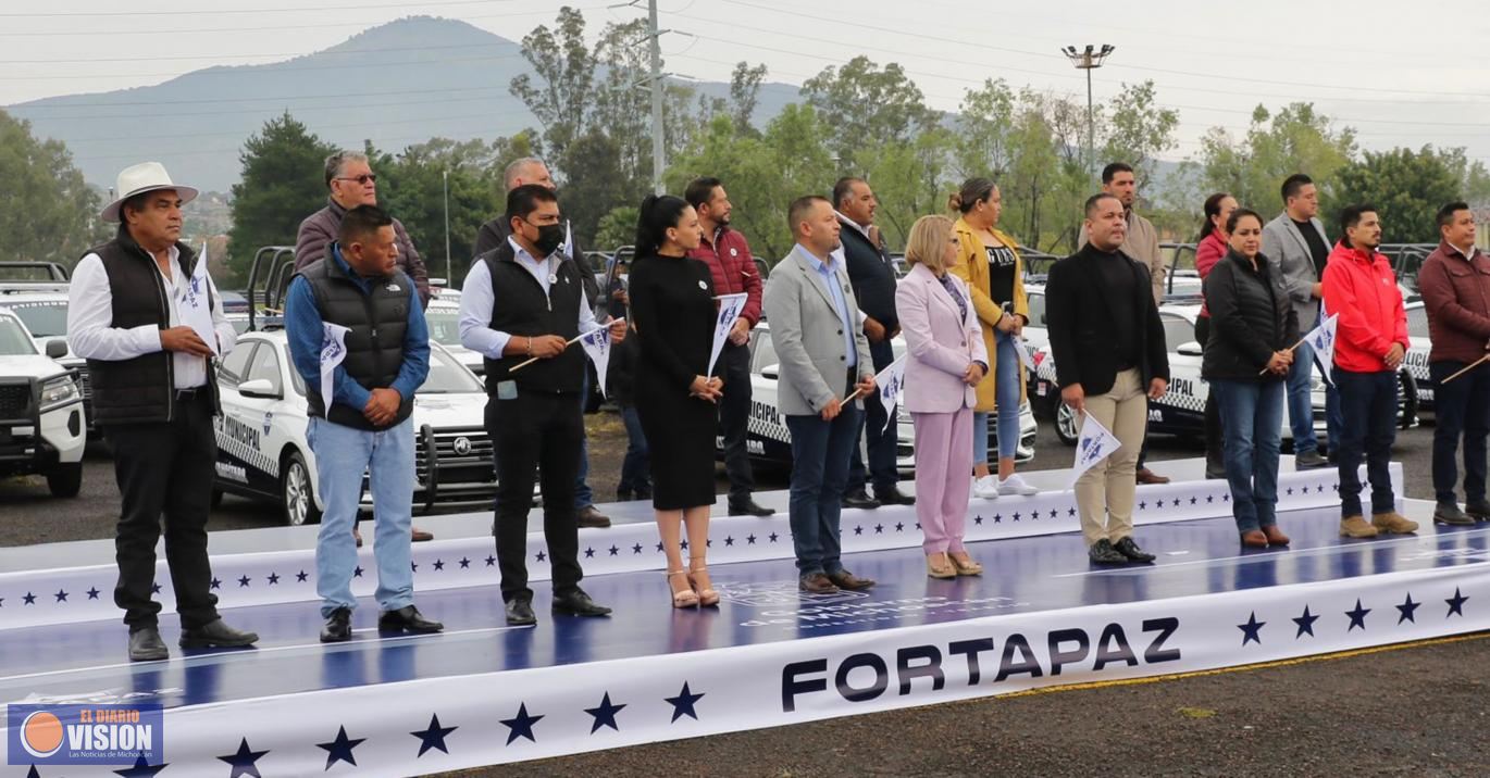 En seguridad se apoya a municipios como nunca antes: Cedemun