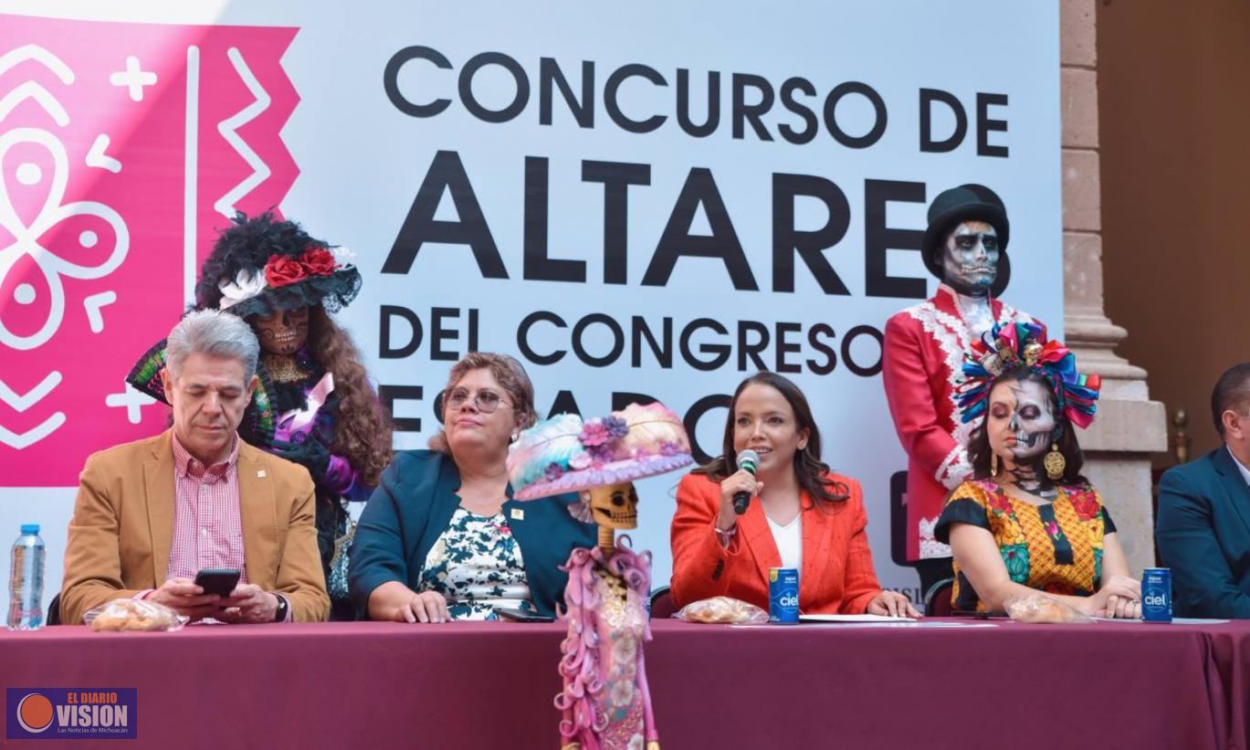 Celebra Congreso del Estado Primer Concurso de Altares