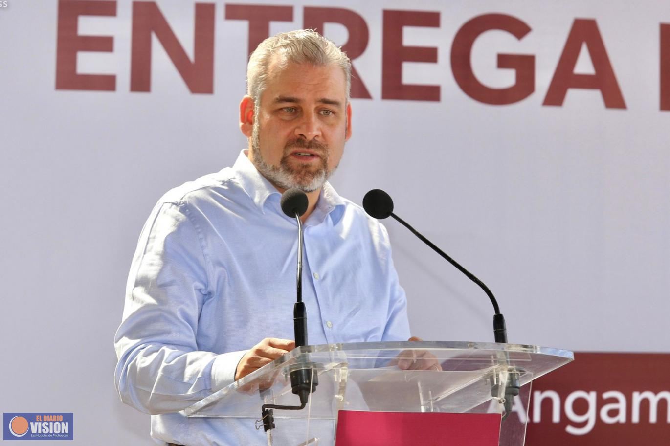 El 2023 será buen año para el crecimiento de municipios; tengamos fe, esperanza y ánimo: Bedolla