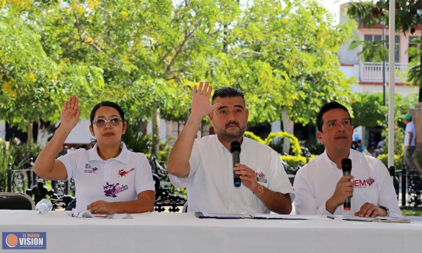 Realiza IEM Cuarta sesión itinerante de la Comisión de Mecanismos de participación ciudadana 