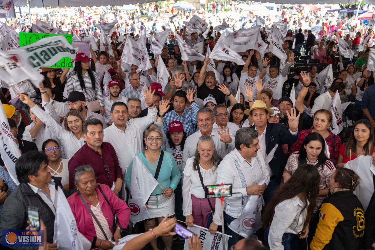 El pueblo organizado construirá la continuidad de la 4T: Raúl Morón