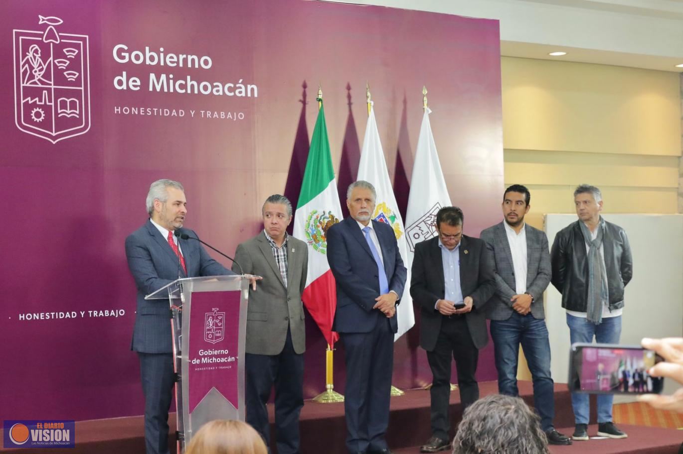 Asumirá Gobierno de Michoacán 100% costo  de maquinaria otorgada a 78 municipios