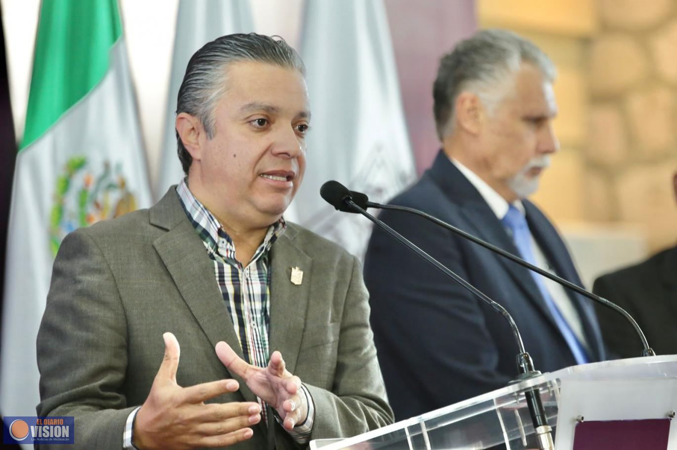 Gobierno de Michoacán paga primera parte de aguinaldos y quincena al magisterio y a policías: SFA