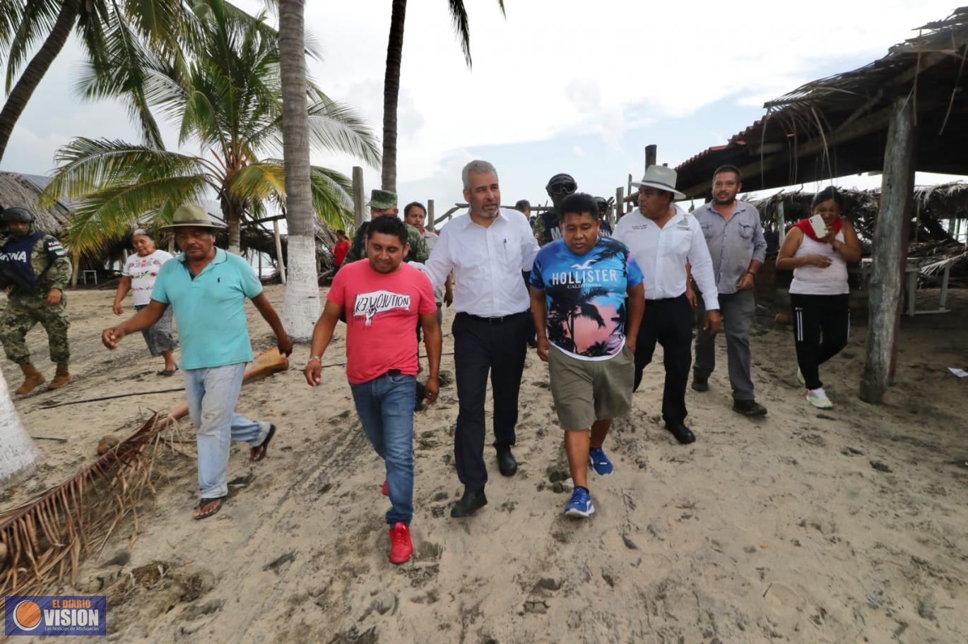 Gobierno de Michoacán entregará 17 mdp a afectados por sismos en la Costa