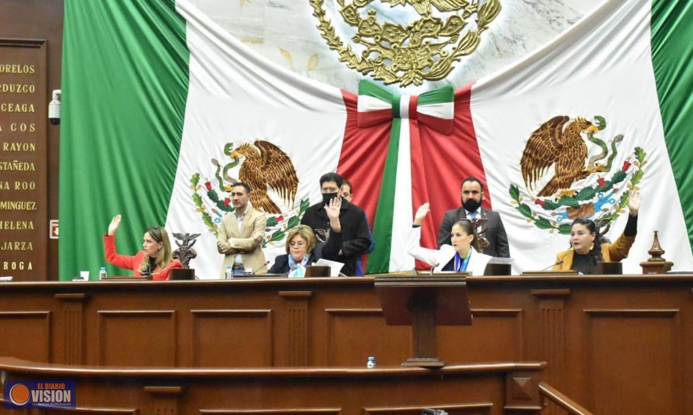 Aprueba Pleno de la 75 Legislatura Leyes de Ingresos de 20 municipios michoacanos