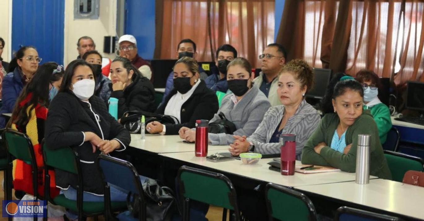 Federación apoya a Michoacán en Taller Intensivo a docentes