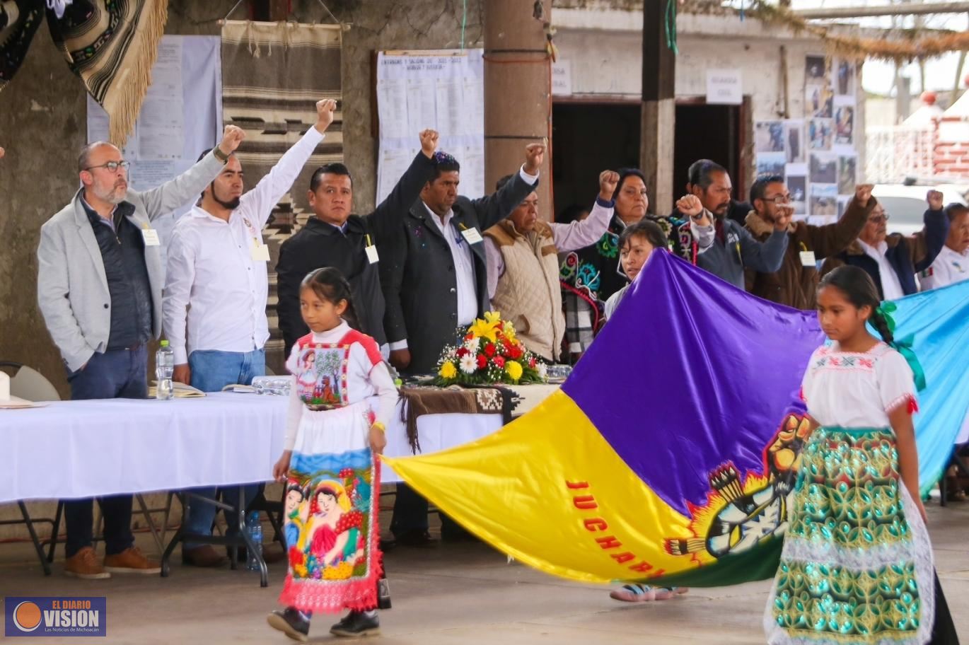 Bedolla apuesta al desarrollo de nuestros pueblos originarios: Torres Piña