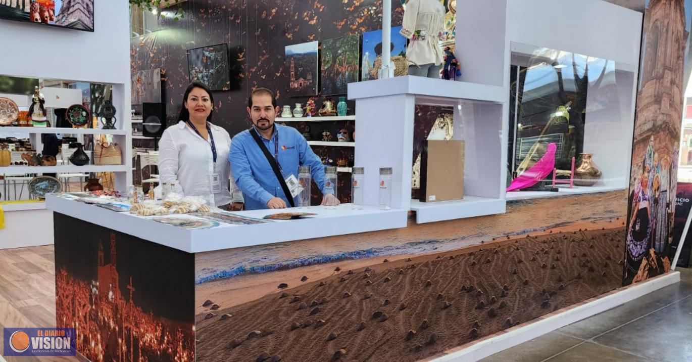 Playas de Michoacán y Meseta Purépecha, presentes en la Feria Estatal de León