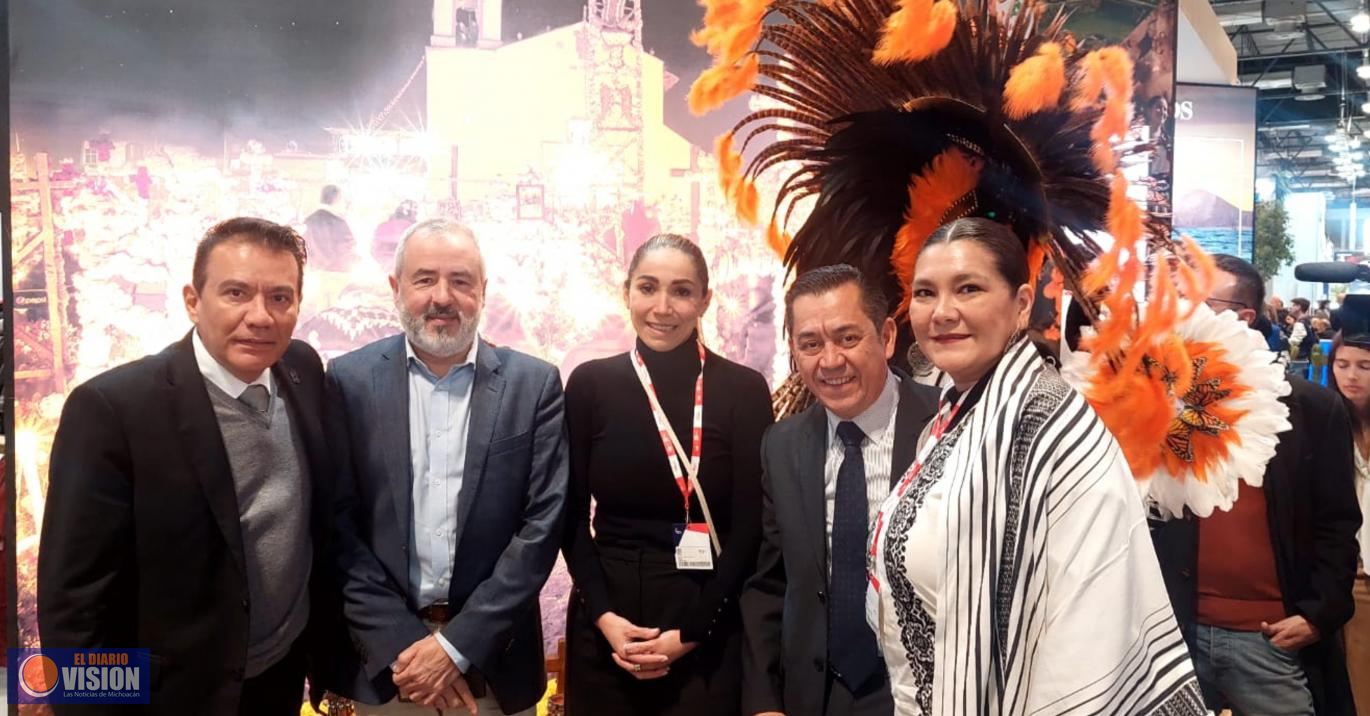 Michoacán, uno de los 10 stands “Especiales” del Pabellón México en la Feria de Turismo de Madrid