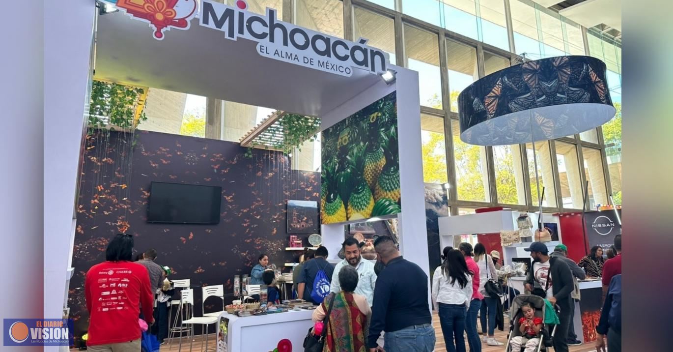 Además de su presencia en la FITUR, continúa Michoacán en la Feria Estatal de León