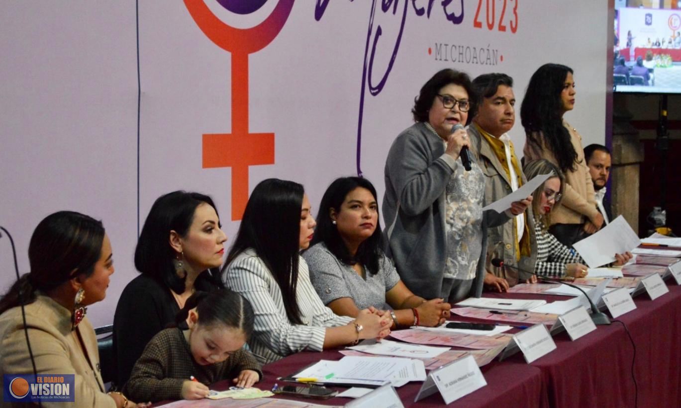 Amplía 75 Legislatura la convocatoria del Primer Parlamento de Mujeres